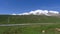 Holy snow mountain Anymachen on Tibetan Plateau