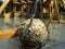 Holy Stone Ball in Buddhist Temple