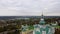 Holy Trinity Cathedral in Chernihiv, Ukraine. Aerial view.