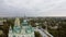 Holy Trinity Cathedral in Chernihiv, Ukraine. Aerial view.