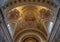 Holy Trinity ceiling painting above the high altar inside the Esztergom Basilica, Hungary