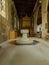 Holy Trinity Church Font and Organ in background