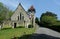 Holy Trinity Church, Front view. High Hurstwood, East Sussex, UK