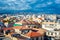 Holy Trinity church and Limassol cityscape. Cyprus