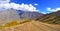 Holy Trinity Church Panorama, Kazbegi, Georgia