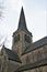 Holy Trinity Church spire 2, Wentworth, Rotherham, during The Winter Equinox.