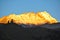 Holy Trinity Church sunrise, Kazbegi, Georgia