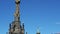 Holy Trinity Column in the main square of the old town of Olomouc, Czech Republic