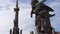 Holy Trinity Column in the main square of the old town of Olomouc, Czech Republic