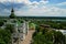 Holy Trinity Monastery in Chernihiv, Ukraine, view from above