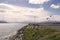 A Homage to the Wind in Puerto Natales in Patagonia, Chile