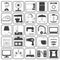 Home Appliance Icons Vector Set