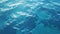 Home aquarium underwater waves. Blue turquoise ripple waves clean marine background. Close up photo. Transparent texture