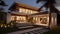 Home architecture design in Craftsman Style with Handcrafted details