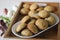 Home baked masala cookies. Sweet and spicy cookies with flavours of shallots, garlic, cinnamon, cardamom, fennel seeds and other