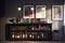 Home Bar: Create a set of images that showcase a sophisticated, well - stocked home bar. Generative AI