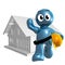 Home builder and maintenance icon