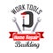 Home building and repair work tools icon