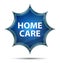 Home Care magical glassy sunburst blue button