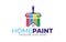 Home Colored paintings logo design