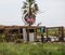 A Home destroyed by the powerful Hurricane Harvey on Texas Coast