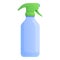 Home disinfection spray bottle icon, cartoon style