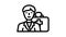home doctor line icon animation