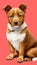 Home dog pet dog material dog animal photo illustration