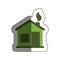 home ecology isolated icon