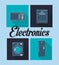 Home electronic appliances image