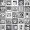 Home Electronic Greyscale Icons