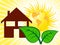 Home Energy Audit Icon Represents Inspection To Save Power And Money - 3d Illustration