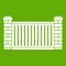 Home fence icon green