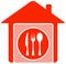 Home food symbol