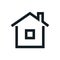 Home icons set, Homepage - website or real estate symbol