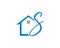 Home Initial Letter S Logo Design