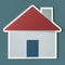 Home insurance safety icon isoalted