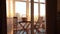 Home Interior Design Cozy Home Sunset Light With The Sun Through The Window