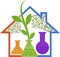 Home lab herbal logo