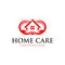 Home Love Care Insurance Modern Business Logo