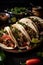 Home made birria tacos , concept of Mexican cuisine culture, created with Generative AI technology