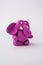 Home made Lord Ganesha Idol using Play dough