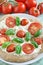 Home made Pizza Caprese