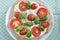 Home made Pizza Caprese