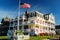 A Home Patriotically Decorated in Ocean Grove on the New Jersey Shore