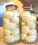 Home pickled eggs