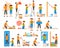 Home Renovation Flat Color Decorative Icons