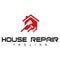 Home repair logo . House Home Improvement Logo Design .Creative House Renovation Service logo design. Modern Real Estate Logo. Com