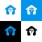 Home revolution logo icon design template elements - Vector