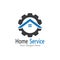 Home Service Construction logo Vector Template